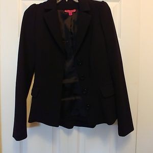 Black Betsy Johnson Blazer